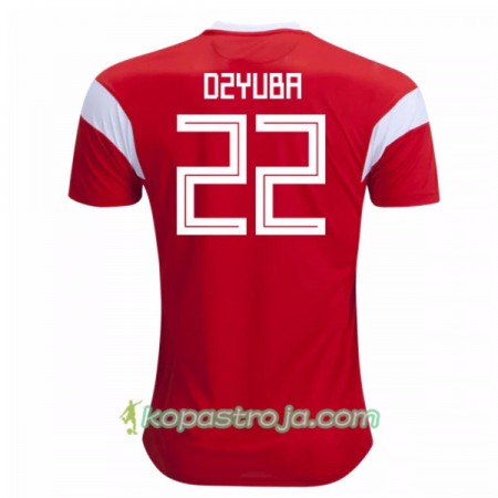 Billiga Fotbollströjor Ryssland Dzyuba 22 WM 2018 Hemma tröja